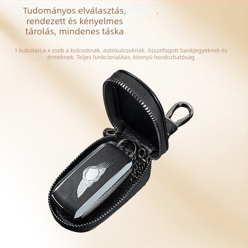 Autókulcs táska Jianxiao, PU bőr, vízálló