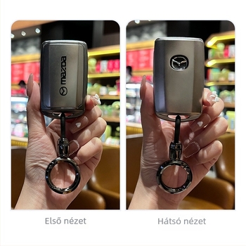 Mazda3 kulcs tok TPU – kompatibil CX4/CX5/CX30/Atenza – egyszerű stílus