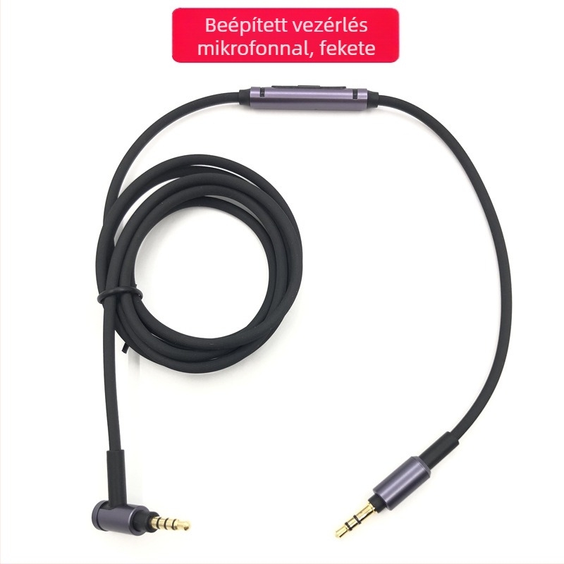 Sony fejhallgató-kábel WH-H900N / 1000XM3 — audió kábel, aranyozott, OFC réz vezető, mag: szabad réz, OEM