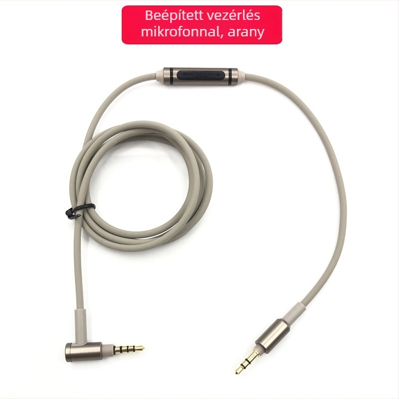 Sony fejhallgató-kábel WH-H900N / 1000XM3 — audió kábel, aranyozott, OFC réz vezető, mag: szabad réz, OEM