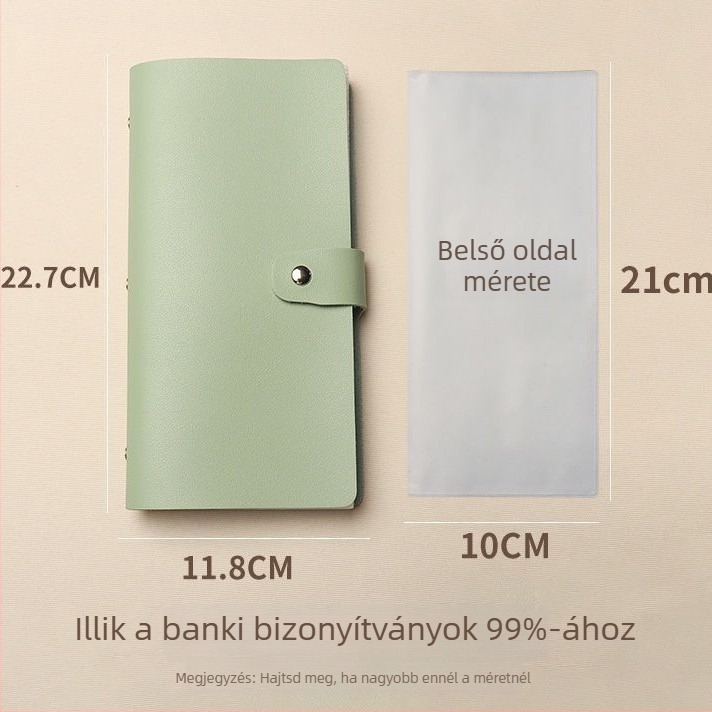 PU műbőrből készült multifunkcionális kártya- és bankjegytároló — univerzális modell (Anyag: PU műbőr; Logó: domborítás/szitanyomtatás; Feldolgozás: támogatás; Típus: bankjegy tároló)