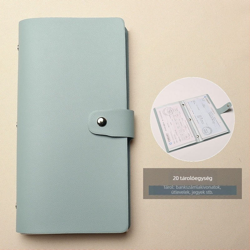 PU műbőrből készült multifunkcionális kártya- és bankjegytároló — univerzális modell (Anyag: PU műbőr; Logó: domborítás/szitanyomtatás; Feldolgozás: támogatás; Típus: bankjegy tároló)