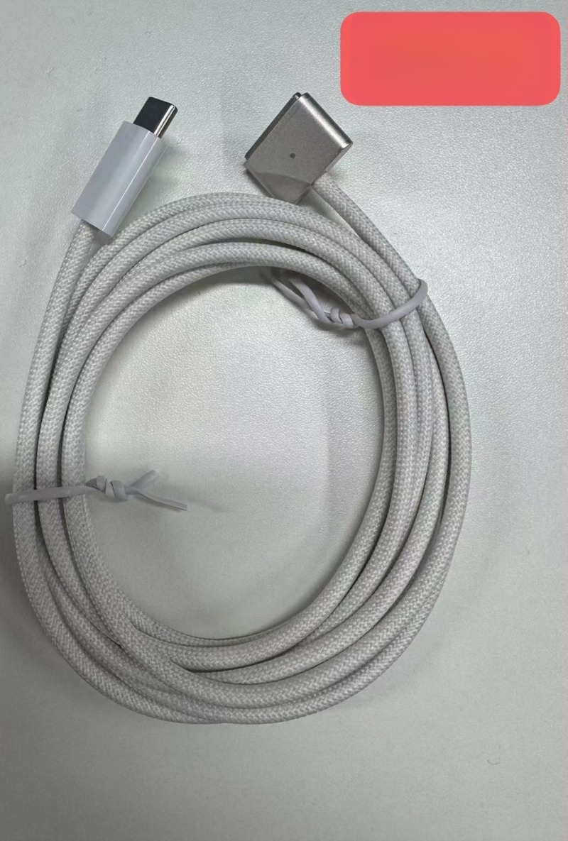 USB-C-től MagSafe 3-ig mágneses töltőkábel MacBookhoz, 140W, 1,8 m hosszú, OEM modell 1650