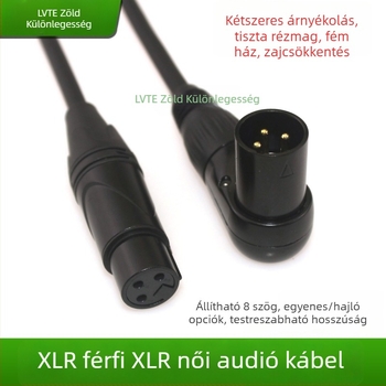 Green Special T5021 hangkábel – aranyozott kivitel, tiszta réz mag