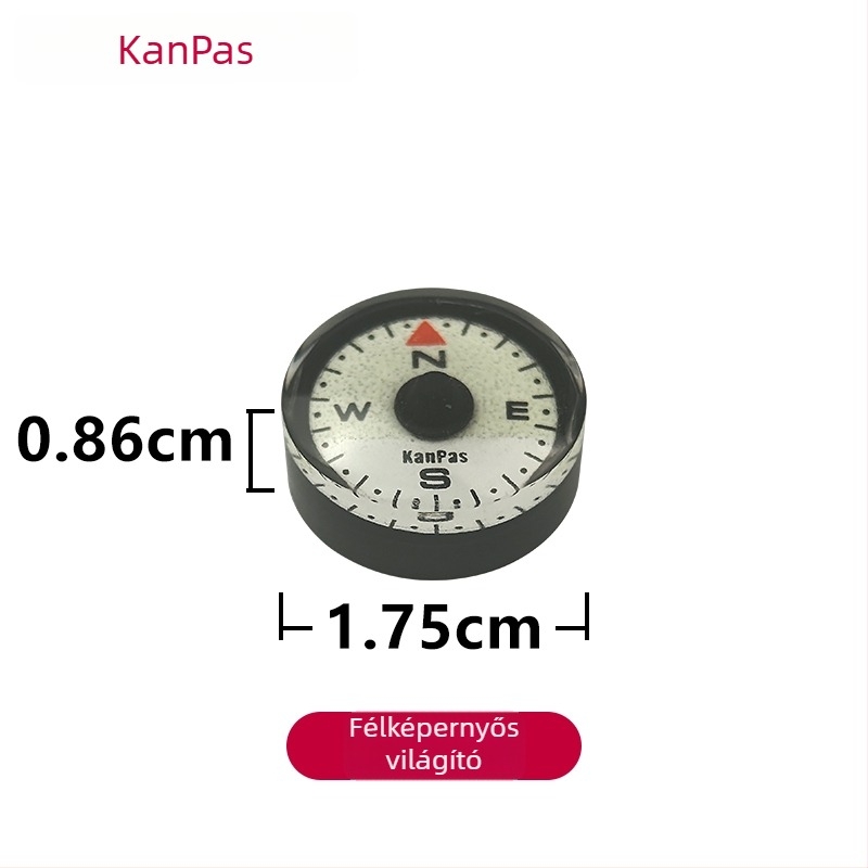 DIY mini iránytű készlet — hordozható, könnyű kültéri kiegészítő