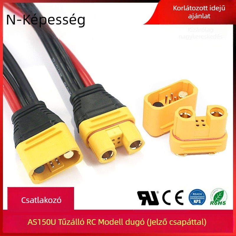AS150U 2-pólusú modellrepülőgép csatlakozó PA-szigeteléssel, 3C digitális alkalmazásokhoz – Ability
