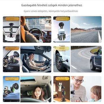 Autós telefontartó Lampart production, alumíniumötvözet