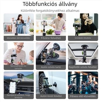 Autós telefontartó Lampart production, alumíniumötvözet