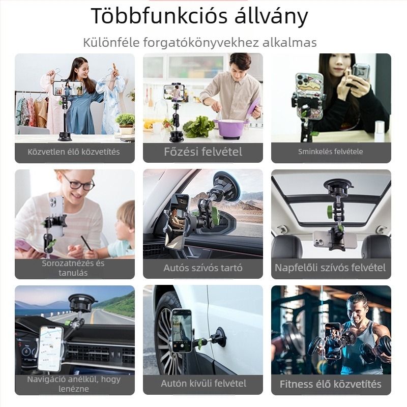 Autós telefontartó Lampart production, alumíniumötvözet