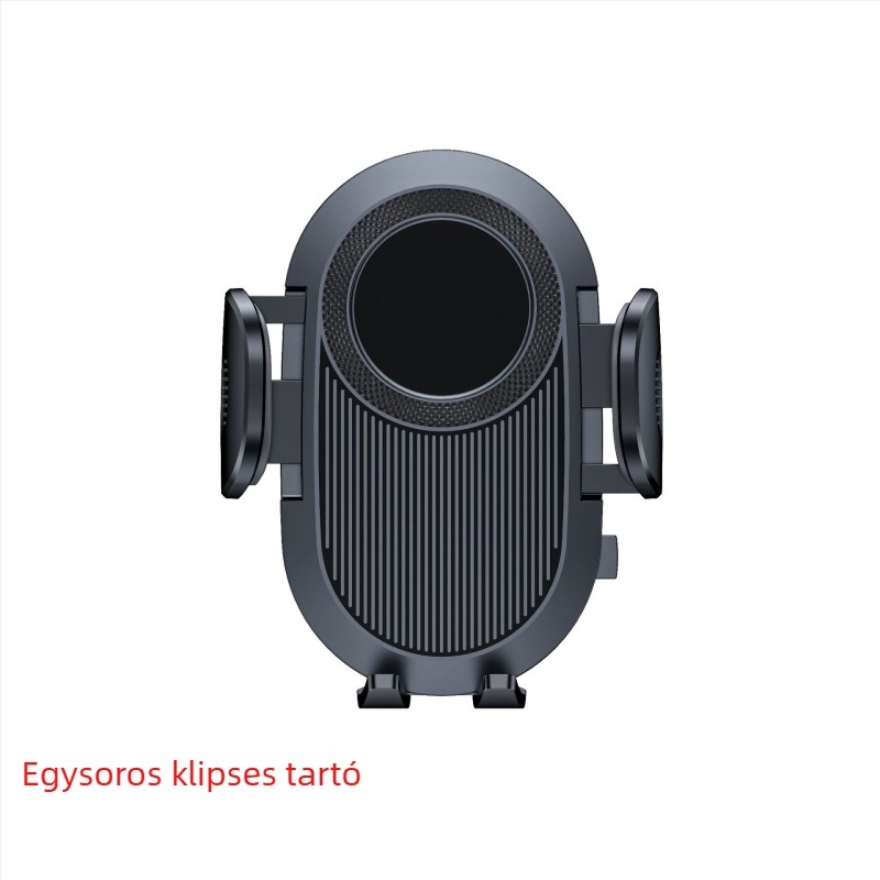 Autótelefon-tartó a szellőzőnyíláson, rezgésmentes, 3 másodperces gyors felhelyezés, műszerfalhoz illeszkedő, logó gravírozás támogatott