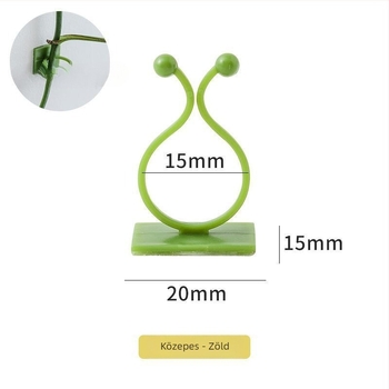 Háromrészes falra szerelhető rögzítő készlet kapaszkodó növényekhez