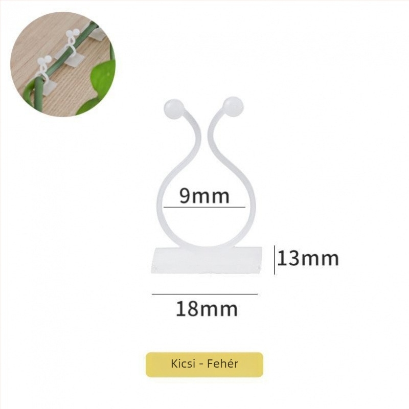 Háromrészes falra szerelhető rögzítő készlet kapaszkodó növényekhez