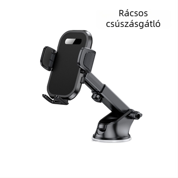 Autótelefon-tartó szívócsészével a műszerfalhoz (nem újratölthető; univerzális)
