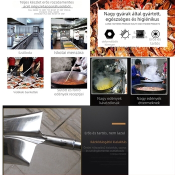 Origin rozsdamentes acél kertészeti lapát a talaj ásásához és lazításához, testreszabható feldolgozás