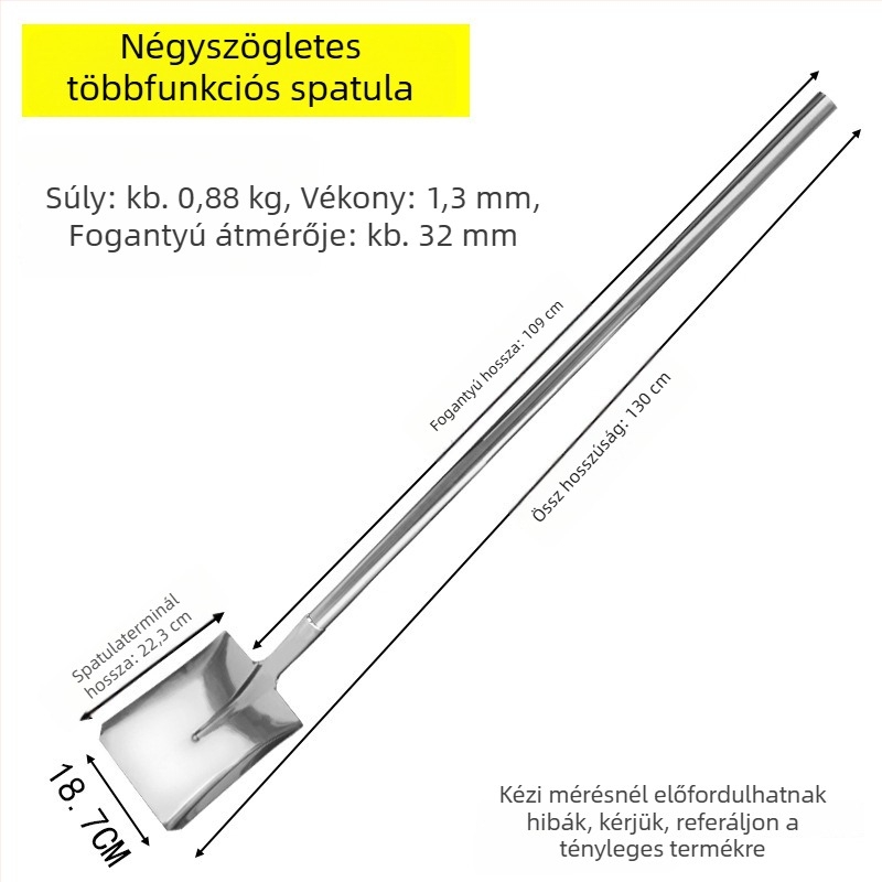 Origin rozsdamentes acél kertészeti lapát a talaj ásásához és lazításához, testreszabható feldolgozás