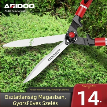 Kerti metszoolló — AI Rui Shield; magas széntartalmú acél; teflon bevonat; súly 2