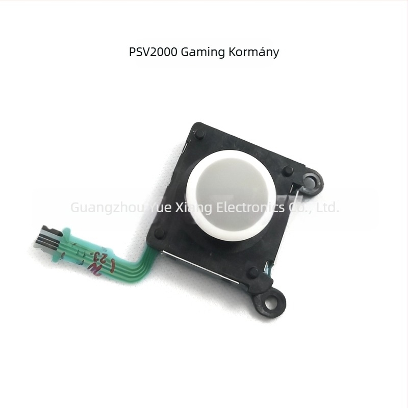 PSV1000/2000-hez készült játékjoystick 3D irányítással PSVita számára, bal és jobb fogantyúhoz, PS/2 interfész, erő-visszacsatolás, műanyag ház, tömeg 0,05 kg