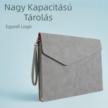 Huicai Stationery dokumentumtáska, PU anyag, snap-on és slope forma