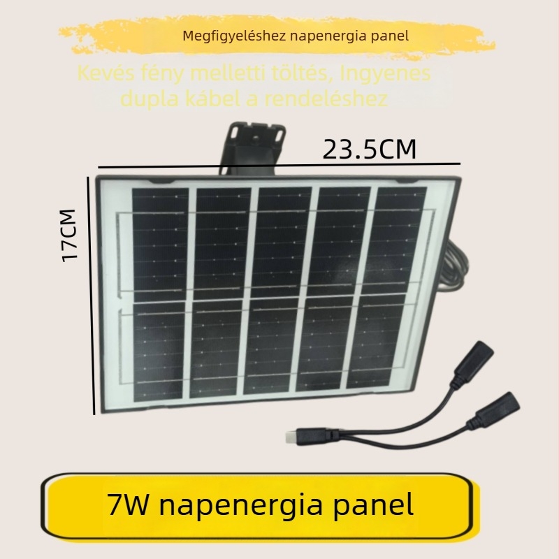 Megfigyelésre szánt napelemes panel – Le’an márka, Modell Le-ups, Eredet: Dongguan, Típus: Adapter