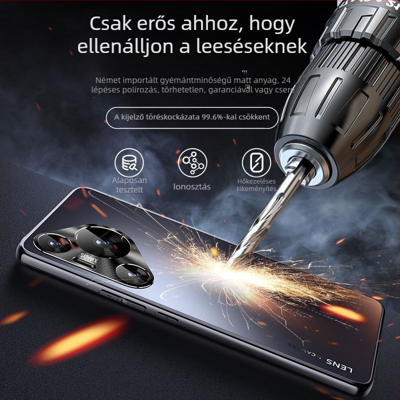 Huawei Pura70 telefontok – matt felület, ultra vékony, teljes lefedettség, ütésálló, PC anyag