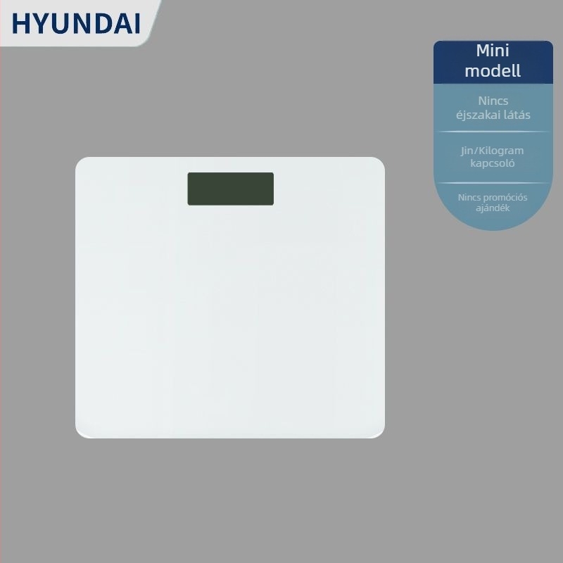 Felnőtteknek szóló elektronikus mérleg – újratölthető, pontos, otthoni vagy kollégiumi használatra