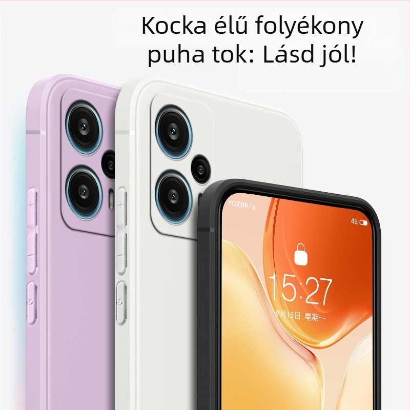 Redmi Note 12 Turbohoz készült szilikon tok