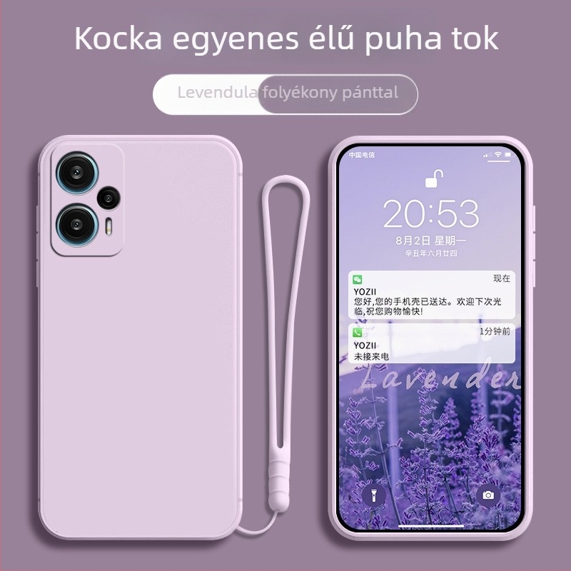 Redmi Note 12 Turbohoz készült szilikon tok