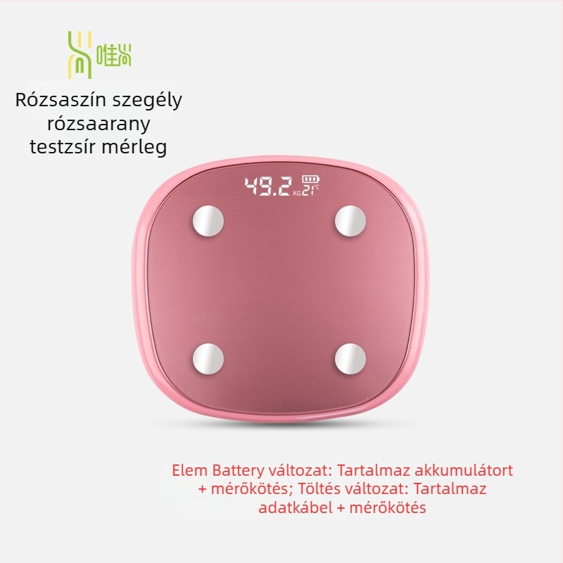 Otthoni elektromos testsúlymérleg felnőtteknek — aranyos stílus, funkciók: egyéb, energiaellátás: más, márka: Weidi Daily Necessities Co., Ltd