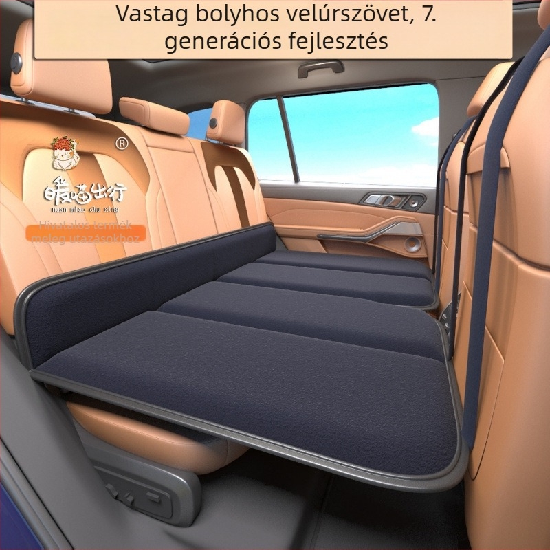 Hátsó ülésre összecsukható ágy – Utazó matrac, nem felfújható, kemény deszkás alvó felület az autóban (Anyag: Egyéb; Eredet: Kína; Modell: Egyéb)