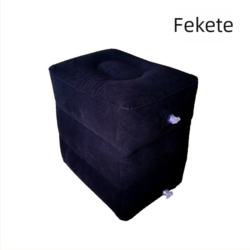 Felfújható lábtámasz, flockolt PVC, 0,4 mm vastagság, állítható, modell ZM403046-0202