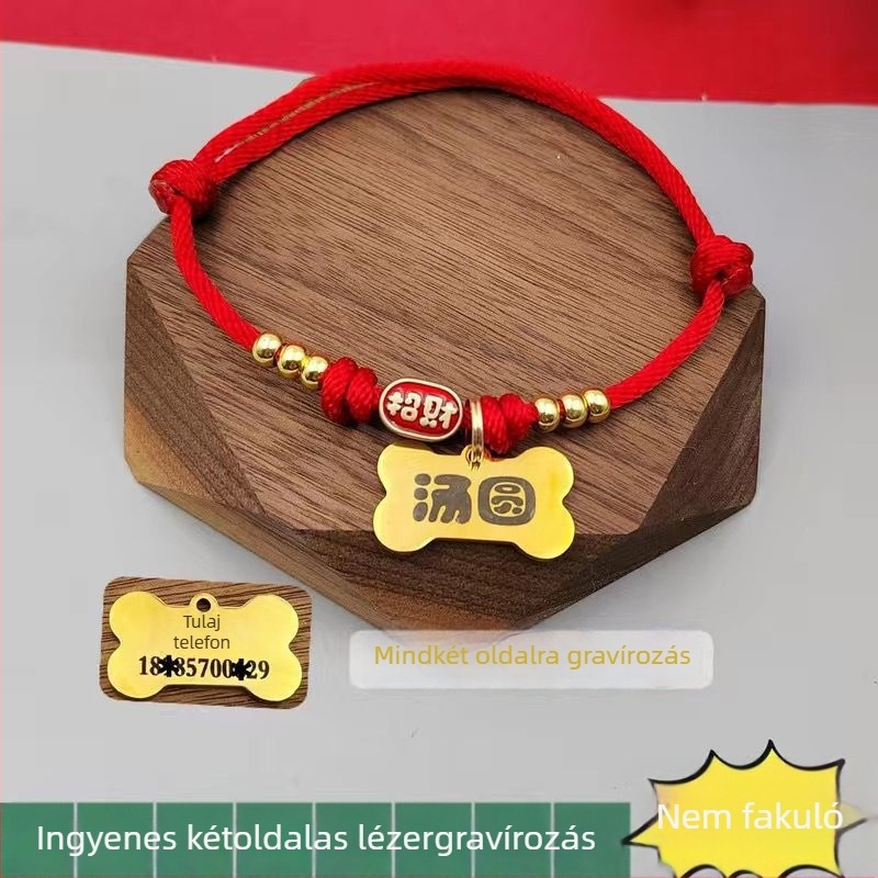 Háziállat azonosító nyaklánc, gyanta, Márka: Unique, Testreszabás nélkül, Minta: Egyéb, Macskáknak