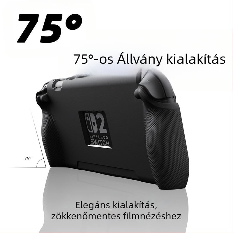 Skull&co TPU állvánnyal védőtok Nintendo Switch 2-höz, 0.3 kg