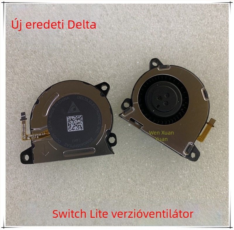 Switch OLED/Lite hűtőventilátor beépített radiátorral — kompatibil a Switch sorozattal, 60 g, alumínium ötvözet + ABS