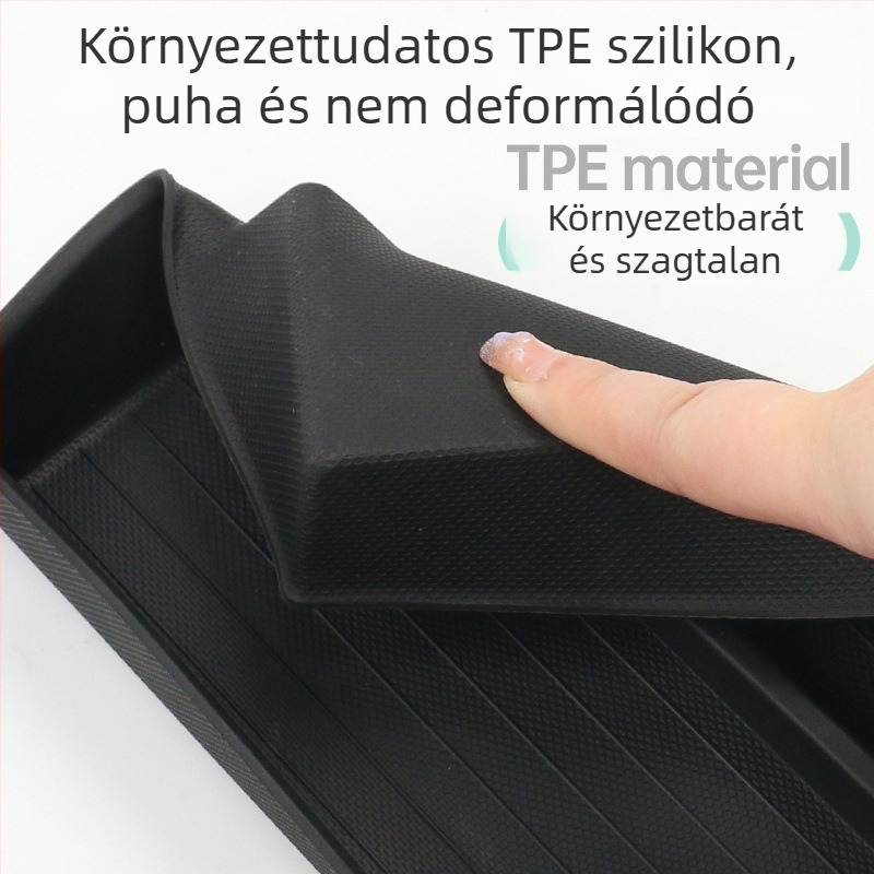 Tesla Model 3/Y központi konzol karfás tároló alsó padja – vízálló TPE betét