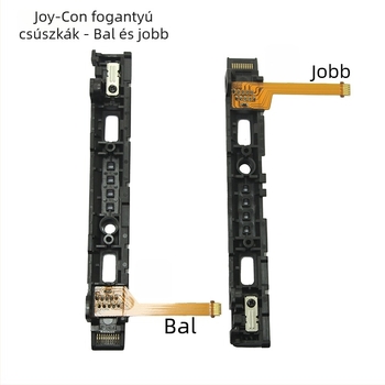 Joy-Con bal és jobb csúszósín Nintendo Switchhez - PCB + műanyag, csere sín