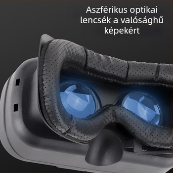 Fejre illeszkedő VR szemüveg mobiltelefonhoz, 3D virtuális valóság filmekhez és játékokhoz | Kijelző: 300; Videó bemenet: telefon; Felbontás: 720-1080; Képernyő mérete: 4-7