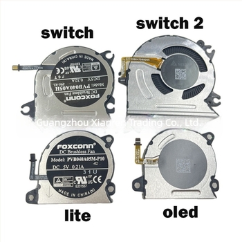 Nintendo Switch OLED/Lite hűtőventilátor és hűtőborda, modell N.s, 12 g, anyag: műanyag és vas.
