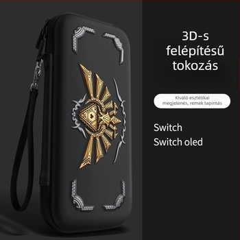 Nintendo Switch és OLED védőtok, PU+EVA tároló táska/doboz, 220 g