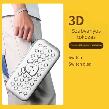 Nintendo Switch és OLED védőtok, PU+EVA tároló táska/doboz, 220 g