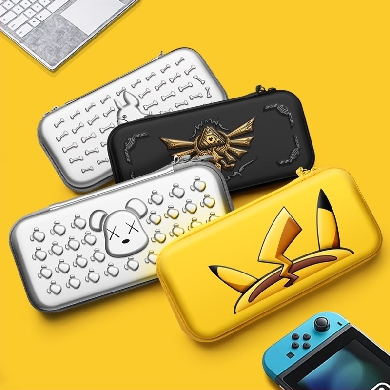 Nintendo Switch és OLED védőtok, PU+EVA tároló táska/doboz, 220 g