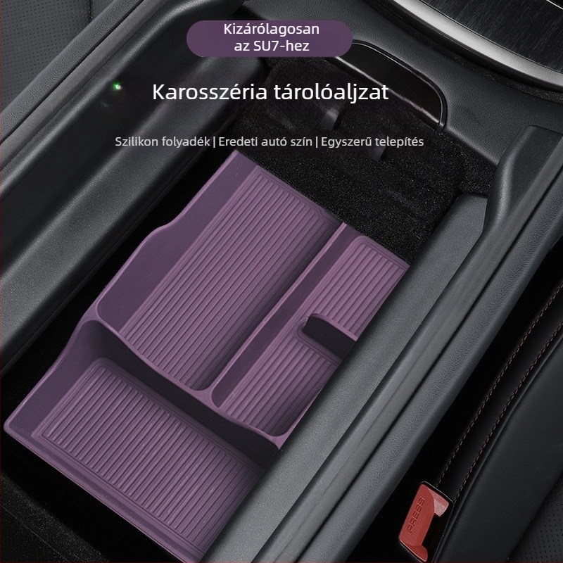 Zunduo TPE középső kartámasz konzol tároló pad SU7 – tároló rendező, zajcsökkentés