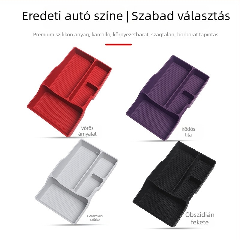 Zunduo TPE középső kartámasz konzol tároló pad SU7 – tároló rendező, zajcsökkentés