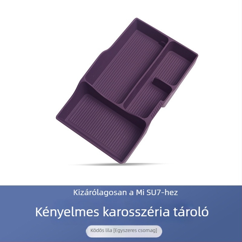 Zunduo TPE középső kartámasz konzol tároló pad SU7 – tároló rendező, zajcsökkentés