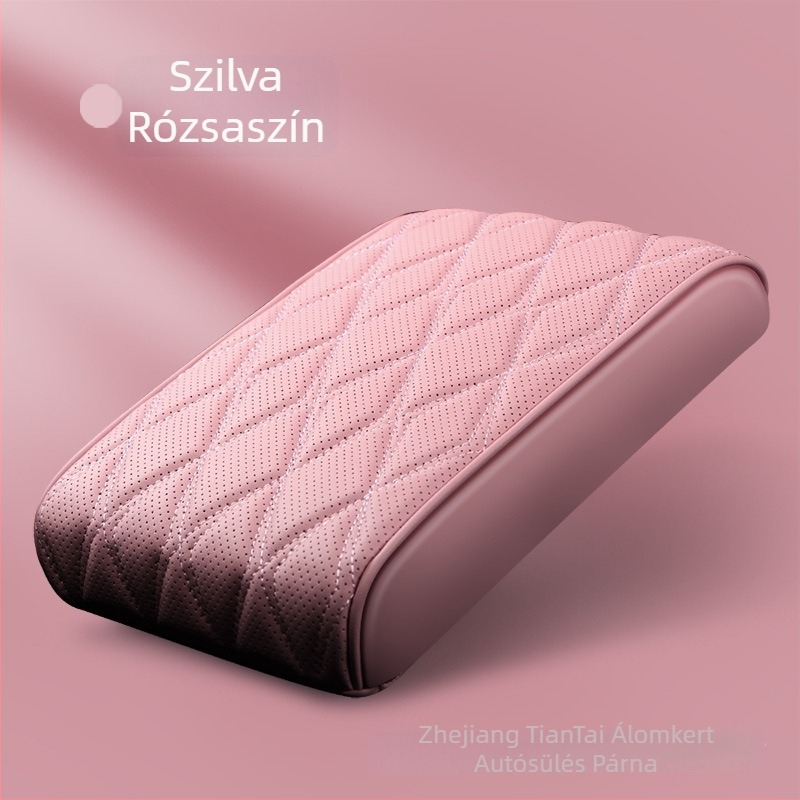 Bőr bevonatú középső kartámasz védőfedél autókhoz, univerzális kompatibilitás, vastagított emelő párna (Anyag: Bőr; Kompatibilitás: Univerzális; Tömeg: 200)