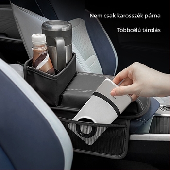 Autó középső kartámasz emelő párna - bőr, Kallitz, általános felhasználás, kód Klzfsd-01