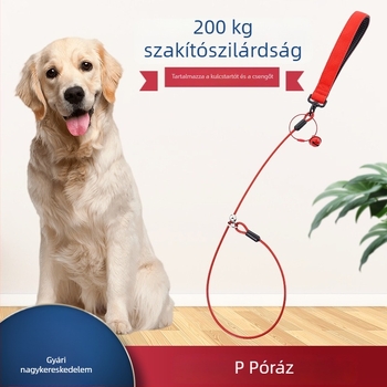 Fém kutyapóráz, kopásálló, bővíthető, kistestűtől nagytestűig