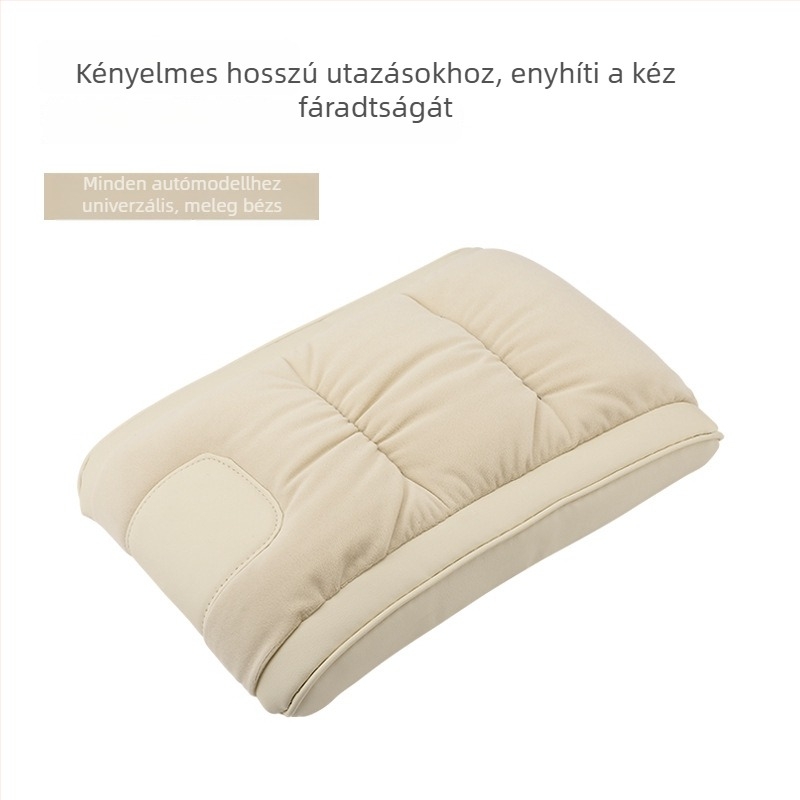 Autó kartámasz párna — bőr, univerzális illeszkedés, központi felemelés, testreszabható