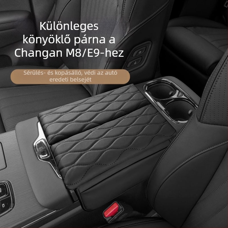 Armrest Box Pad M9/M8-hoz, Bőr, Márka: Más