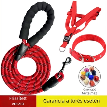 Nylon kutyapóráz, 2–3 m hosszú, kis-, közép- és nagytestű kutyáknak.