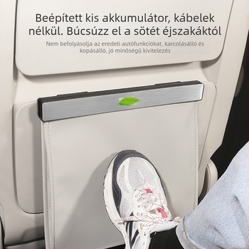 Hátsó üléstároló táska – bőr, LED-del, függő, vízálló, az Ideal L7/L8/L9/L6 modellhez